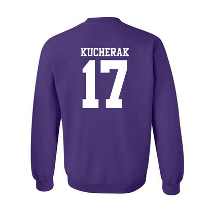 Northwestern - NCAA Baseball : Ryan Kucherak - Classic Shersey Crewneck Sweatshirt-1