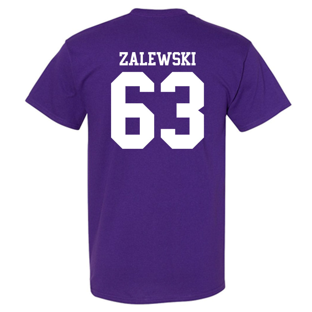 Northwestern - NCAA Football : Nick Zalewski - Classic Shersey T-Shirt-1