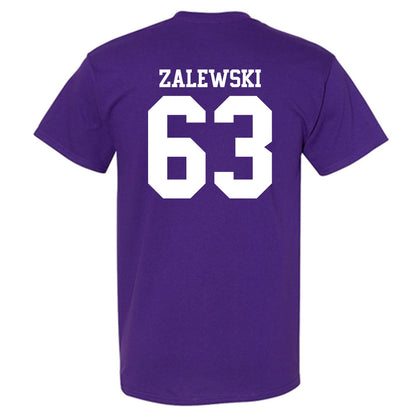 Northwestern - NCAA Football : Nick Zalewski - Classic Shersey T-Shirt-1
