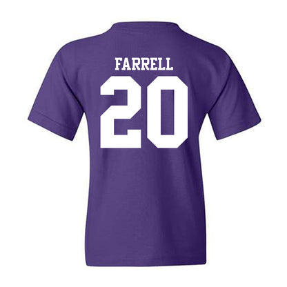 Northwestern - NCAA Football : Chase Farrell - Classic Shersey Youth T-Shirt-1