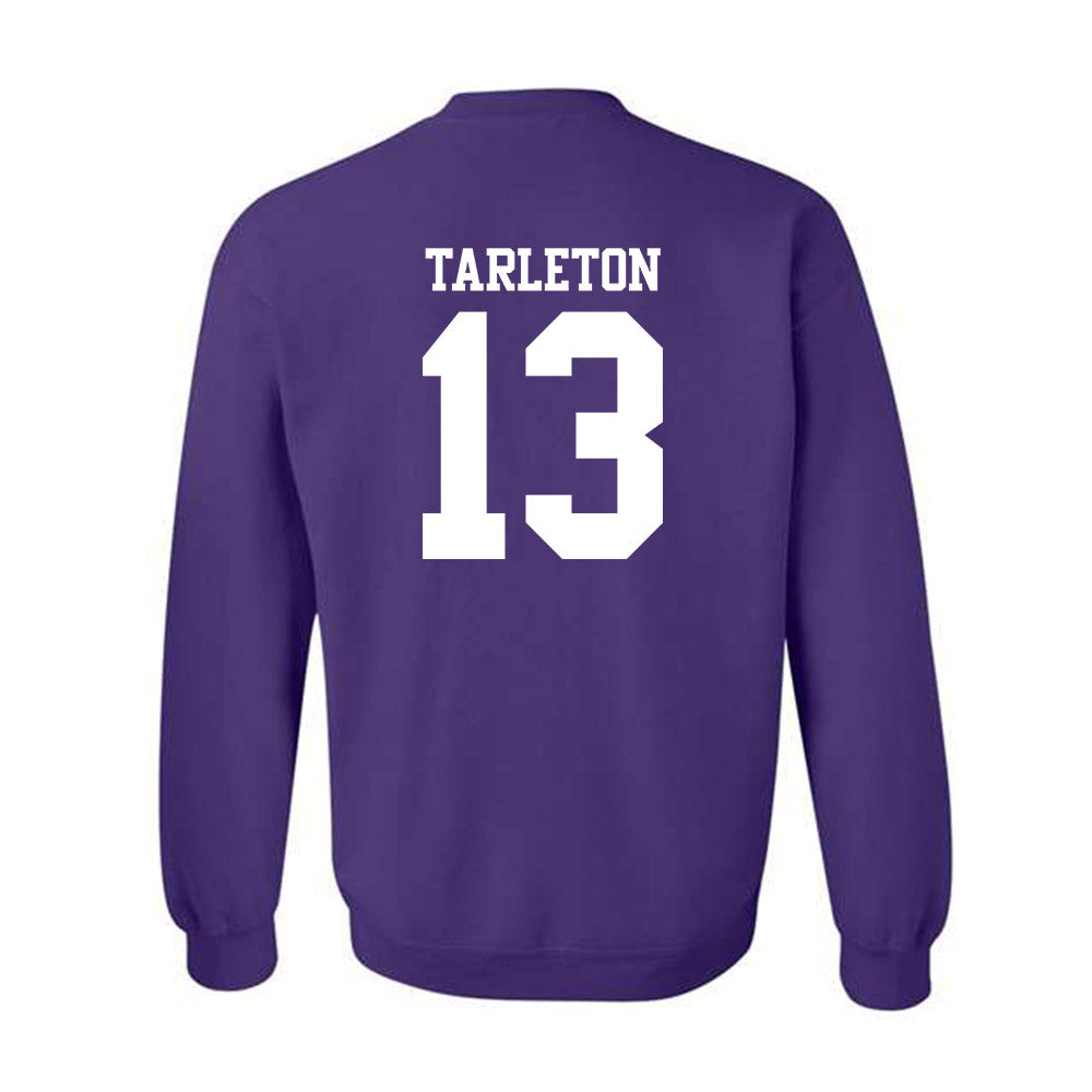 Northwestern - NCAA Men's Soccer : Baraka Tarleton - Classic Shersey Crewneck Sweatshirt-1
