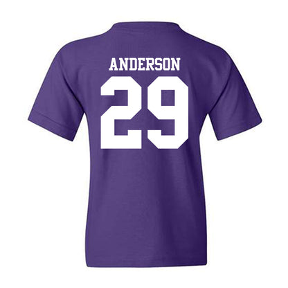 Northwestern - NCAA Women's Soccer : Gabby Anderson - Classic Shersey Youth T-Shirt-1