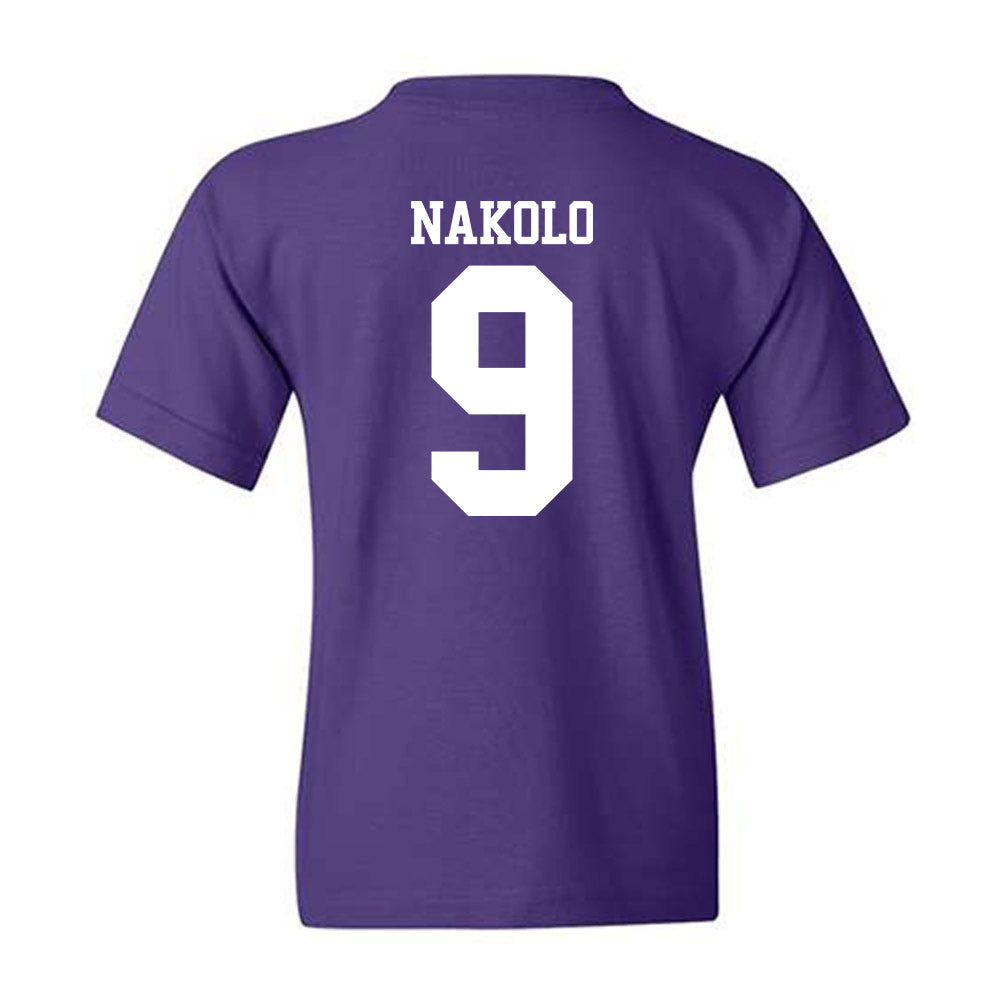 Northwestern - NCAA Men's Soccer : Ethan Nakolo - Classic Shersey Youth T-Shirt-1