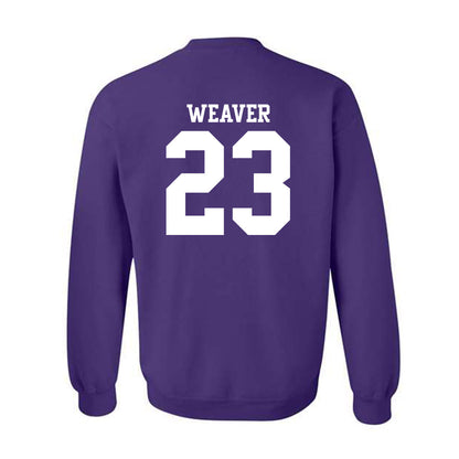 Northwestern - NCAA Baseball : Ryan Weaver - Classic Shersey Crewneck Sweatshirt-1