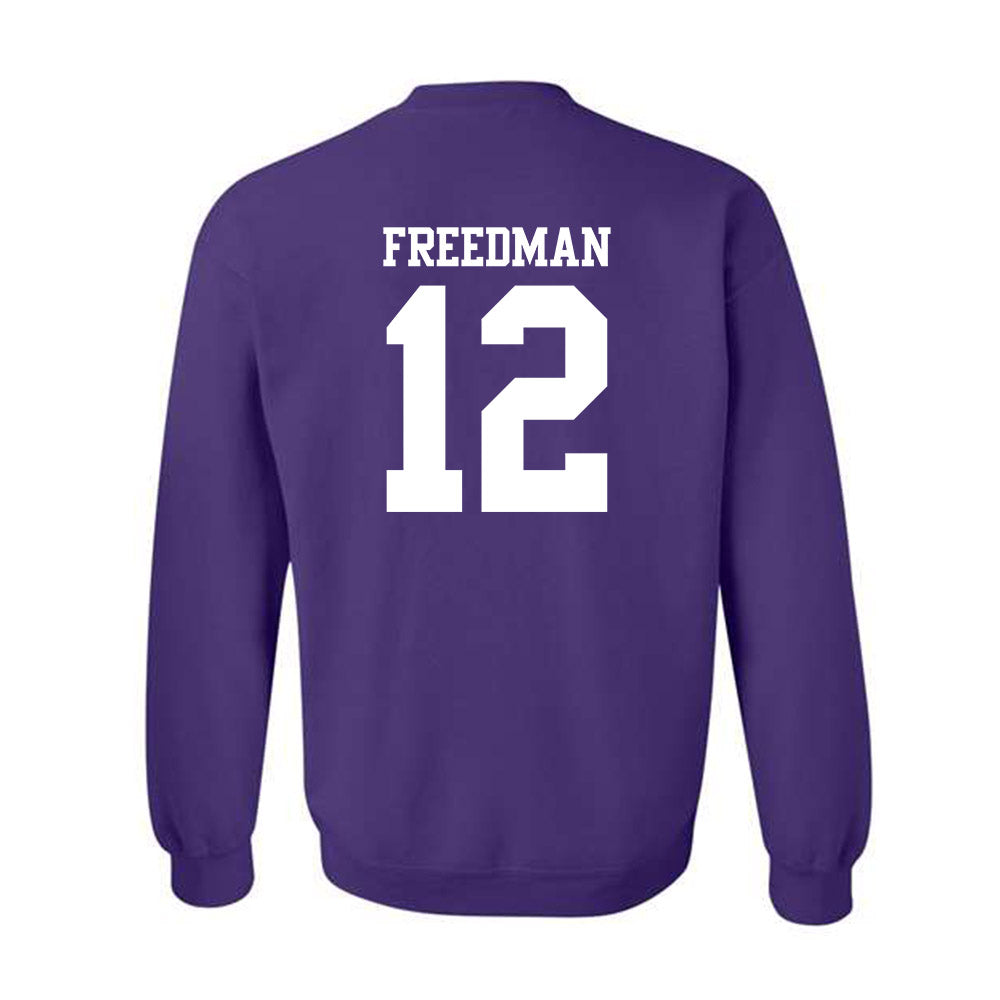 Northwestern - NCAA Women's Field Hockey : Jess Freedman - Classic Shersey Crewneck Sweatshirt-1