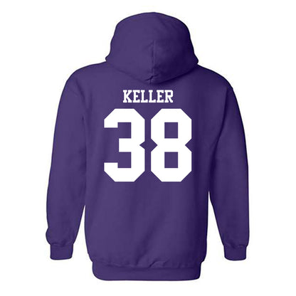 Northwestern - NCAA Women's Lacrosse : Kate Keller - Classic Shersey Hooded Sweatshirt-1