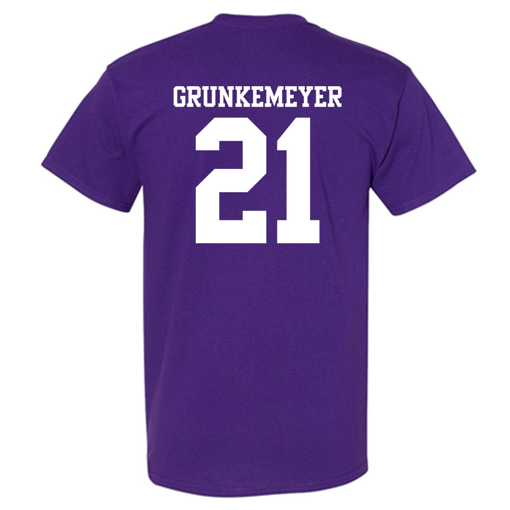 Northwestern - NCAA Baseball : Jack Grunkemeyer - Classic Shersey T-Shirt-1
