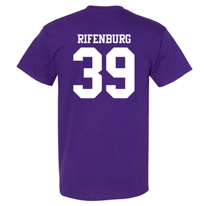 Northwestern - NCAA Baseball : Jake Rifenburg - Classic Shersey T-Shirt-1