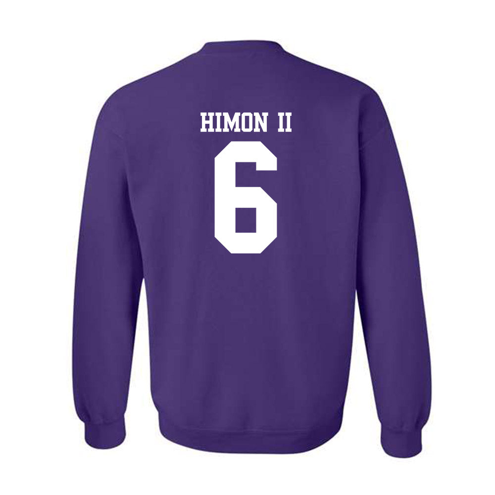 Northwestern - NCAA Football : Joseph Himon II - Classic Shersey Crewneck Sweatshirt-1