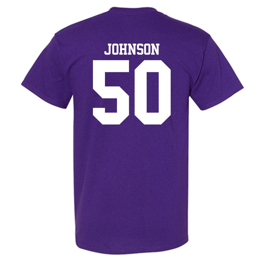 Northwestern - NCAA Football : Qayvier Johnson - Classic Shersey T-Shirt-1