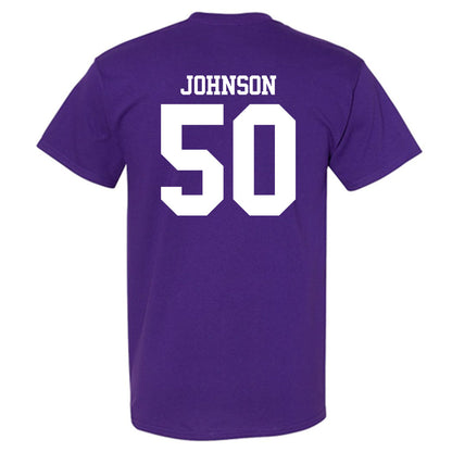 Northwestern - NCAA Football : Qayvier Johnson - Classic Shersey T-Shirt-1