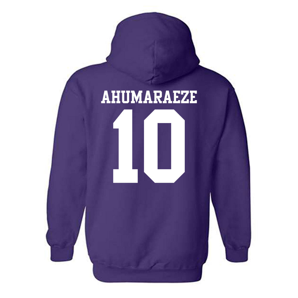 Northwestern - NCAA Football : Ricky Ahumaraeze - Classic Shersey Hooded Sweatshirt-1