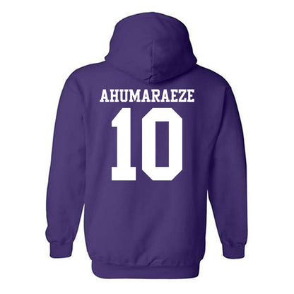 Northwestern - NCAA Football : Ricky Ahumaraeze - Classic Shersey Hooded Sweatshirt-1