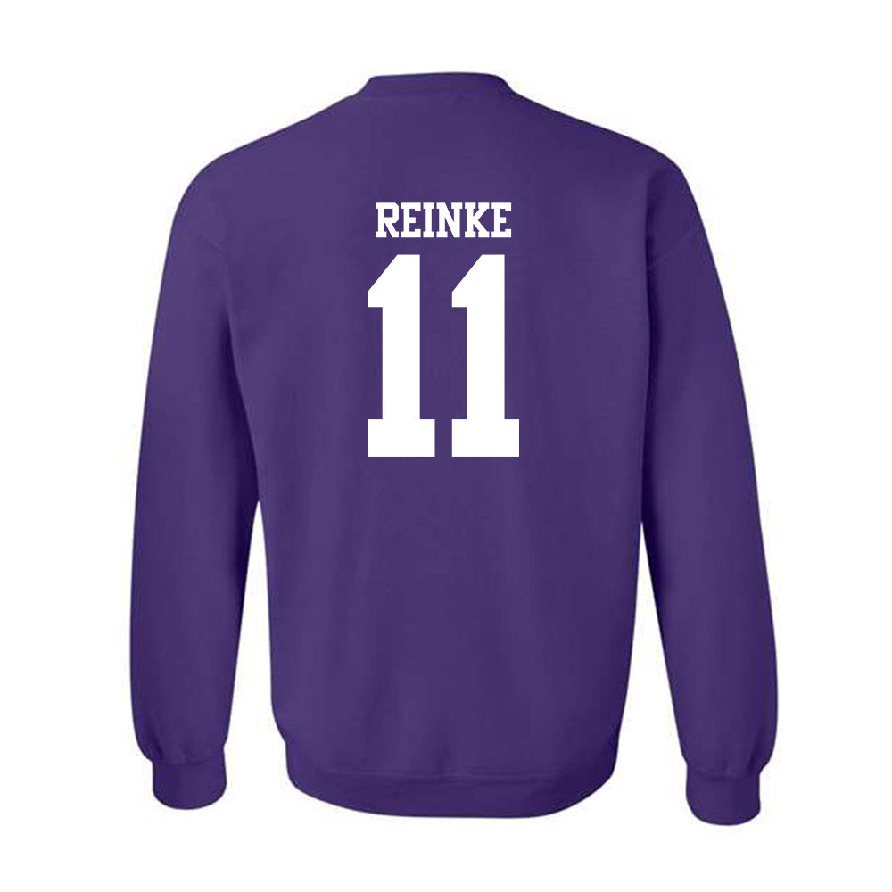 Northwestern - NCAA Football : Keaton Reinke - Classic Shersey Crewneck Sweatshirt-1
