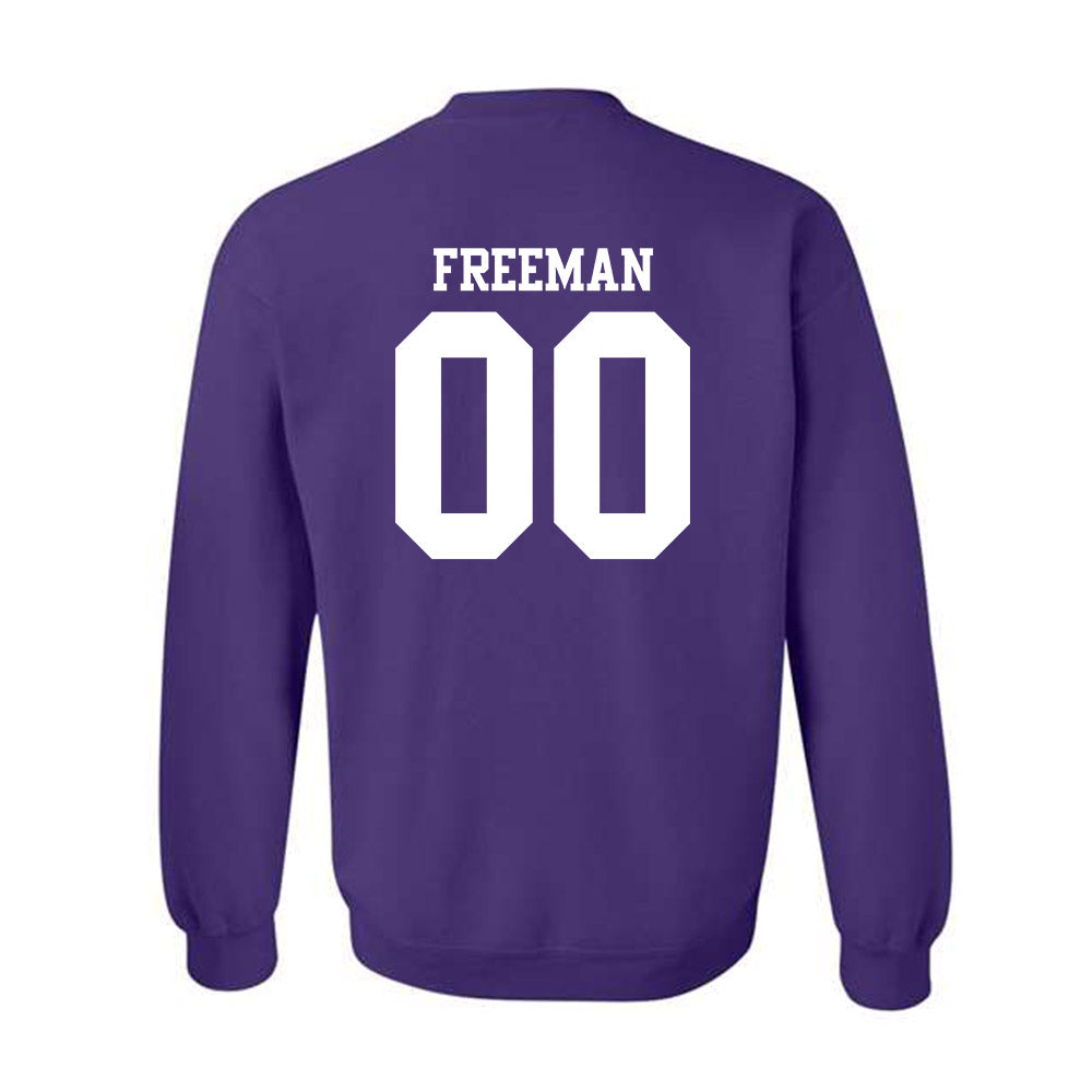 Northwestern - NCAA Women's Soccer : Camryn Freeman - Classic Shersey Crewneck Sweatshirt-1