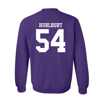 Northwestern - NCAA Men's Basketball : Gus Hurlburt - Classic Shersey Crewneck Sweatshirt-1