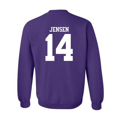 Northwestern - NCAA Softball : Kylee Jensen - Classic Shersey Crewneck Sweatshirt-1