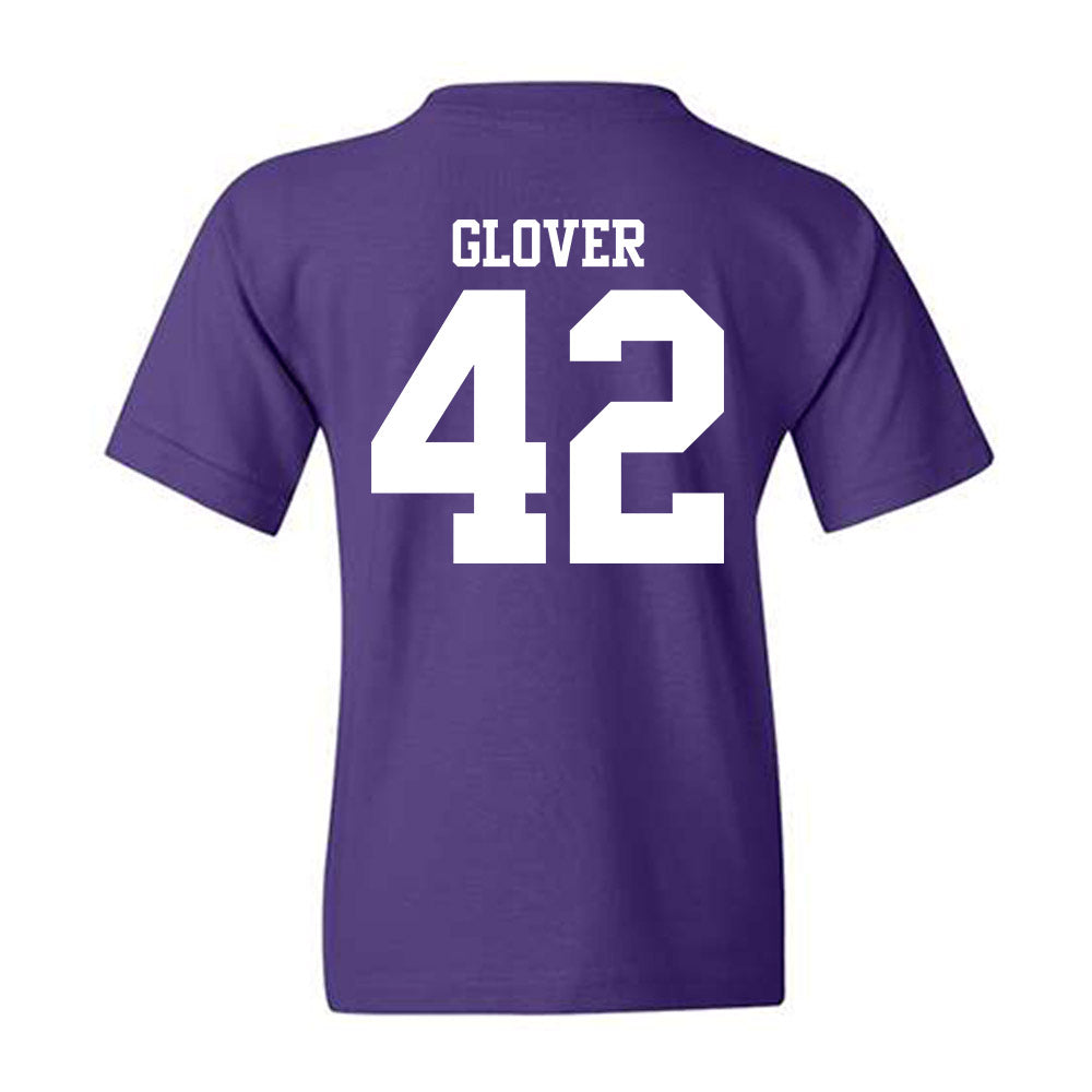 Northwestern - NCAA Football : Nigel Glover - Classic Shersey Youth T-Shirt-1