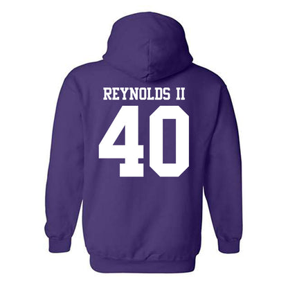Northwestern - NCAA Football : Jason Reynolds II - Classic Shersey Hooded Sweatshirt-1