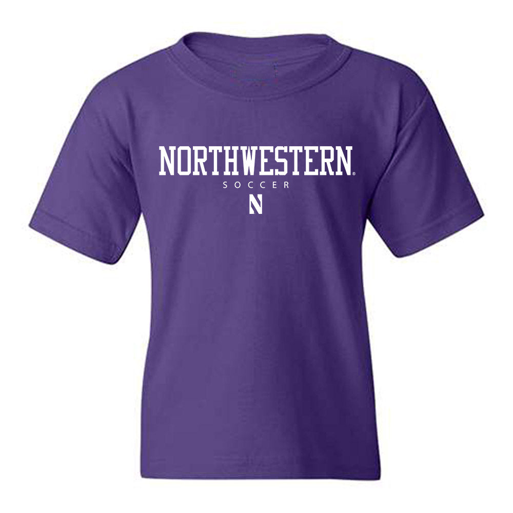 Northwestern - NCAA Men's Soccer : Ethan Nakolo - Classic Shersey Youth T-Shirt-0