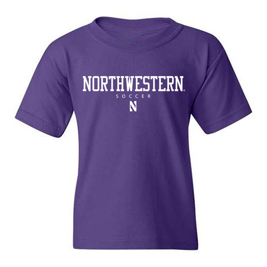 Northwestern - NCAA Men's Soccer : Josue Pfrommer - Classic Shersey Youth T-Shirt-0