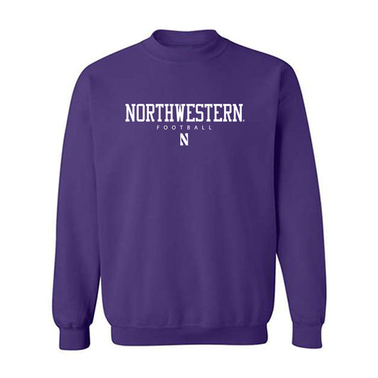 Northwestern - NCAA Football : Gabriel Davis-Ray - Classic Shersey Crewneck Sweatshirt-0