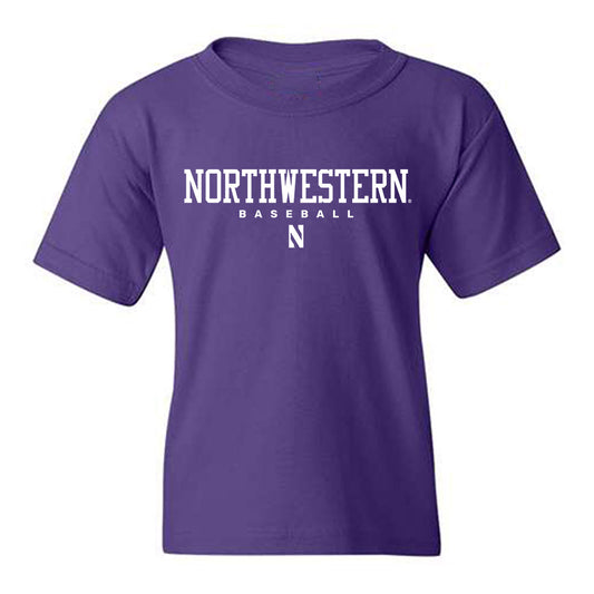 Northwestern - NCAA Baseball : Justin Fryer - Classic Shersey Youth T-Shirt-0