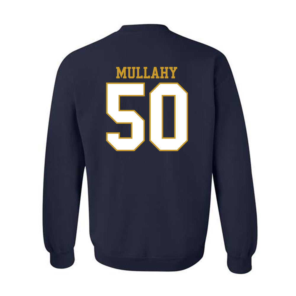 Notre Dame - NCAA Men's Lacrosse : Brendan Mullahy - Generic Shersey Crewneck Sweatshirt-1