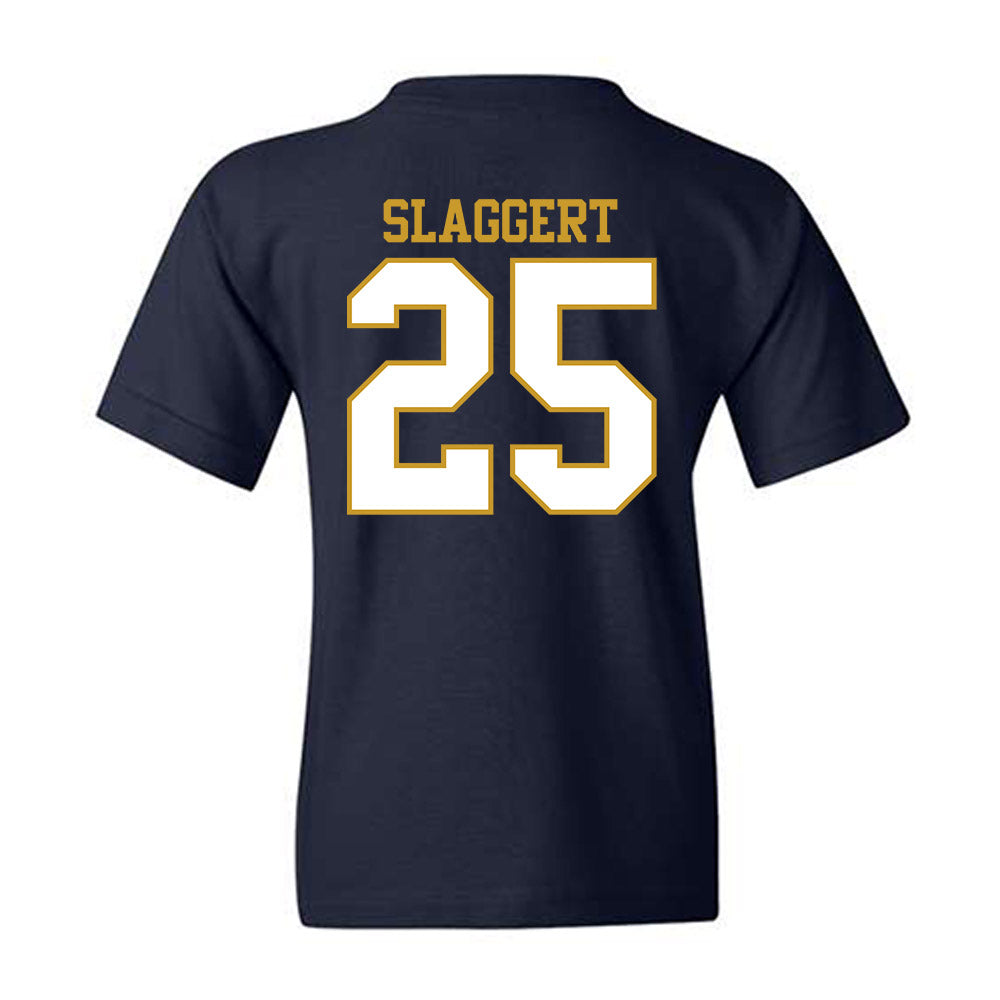 Notre Dame - NCAA Men's Ice Hockey : Carter Slaggert - Generic Shersey Youth T-Shirt-1
