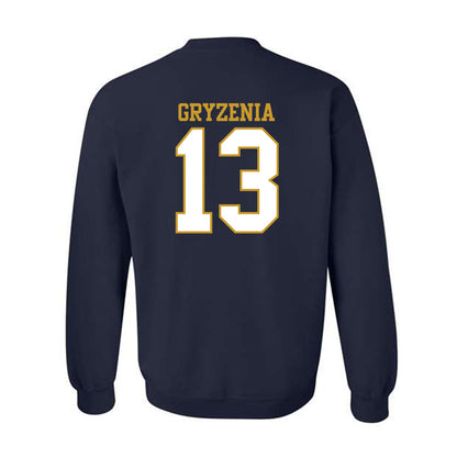 Notre Dame - NCAA Men's Lacrosse : Andrew Gryzenia - Generic Shersey Crewneck Sweatshirt-1