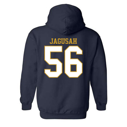Notre Dame - NCAA Football : Charles Jagusah - Generic Shersey Hooded Sweatshirt-1