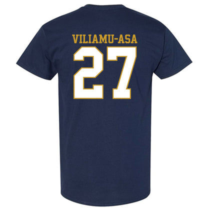 Notre Dame - NCAA Football : Kyngstonn Viliamu-Asa - Generic Shersey T-Shirt-1