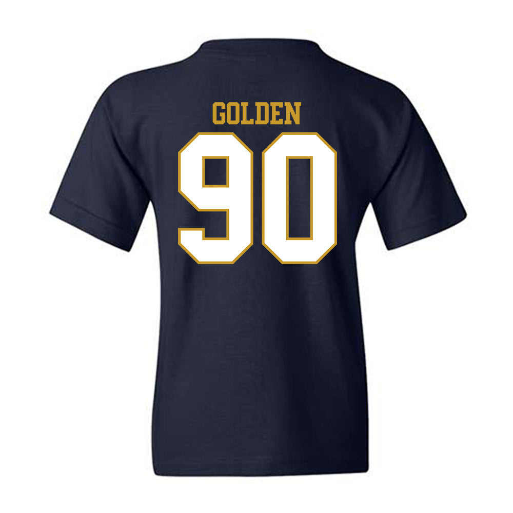 Notre Dame - NCAA Football : Elijah Golden - Generic Shersey Youth T-Shirt-1