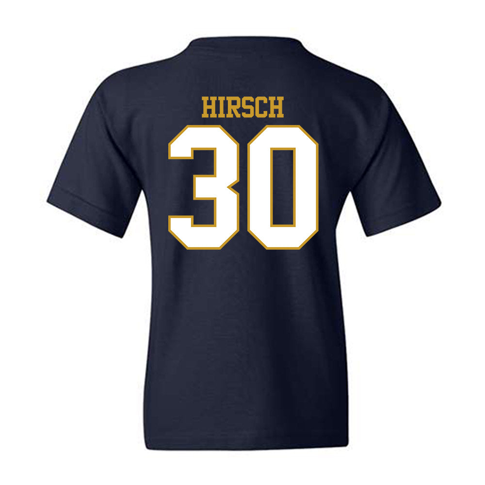 Notre Dame - NCAA Baseball : Xavier Hirsch - Generic Shersey Youth T-Shirt-1