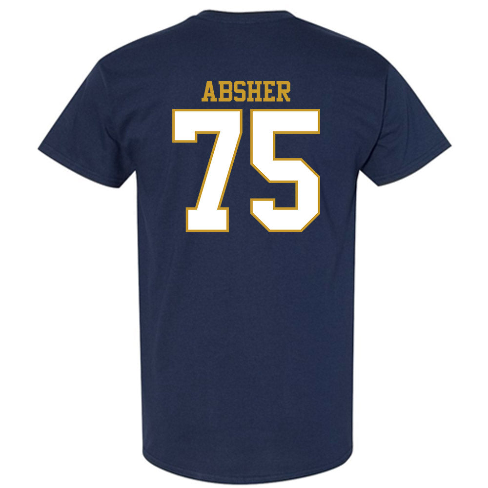 Notre Dame - NCAA Football : Sullivan Absher - Generic Shersey T-Shirt-1