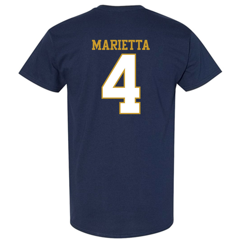 Notre Dame - NCAA Softball : Ashley Marietta - Generic Shersey T-Shirt-1