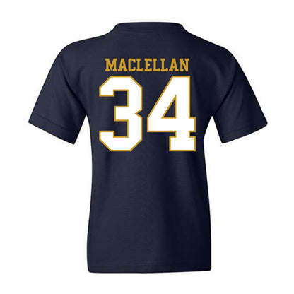 Notre Dame - NCAA Men's Basketball : Matthew MacLellan - Generic Shersey Youth T-Shirt-1