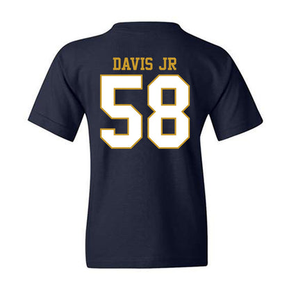 Notre Dame - NCAA Football : Thomas Davis Jr - Generic Shersey Youth T-Shirt-1