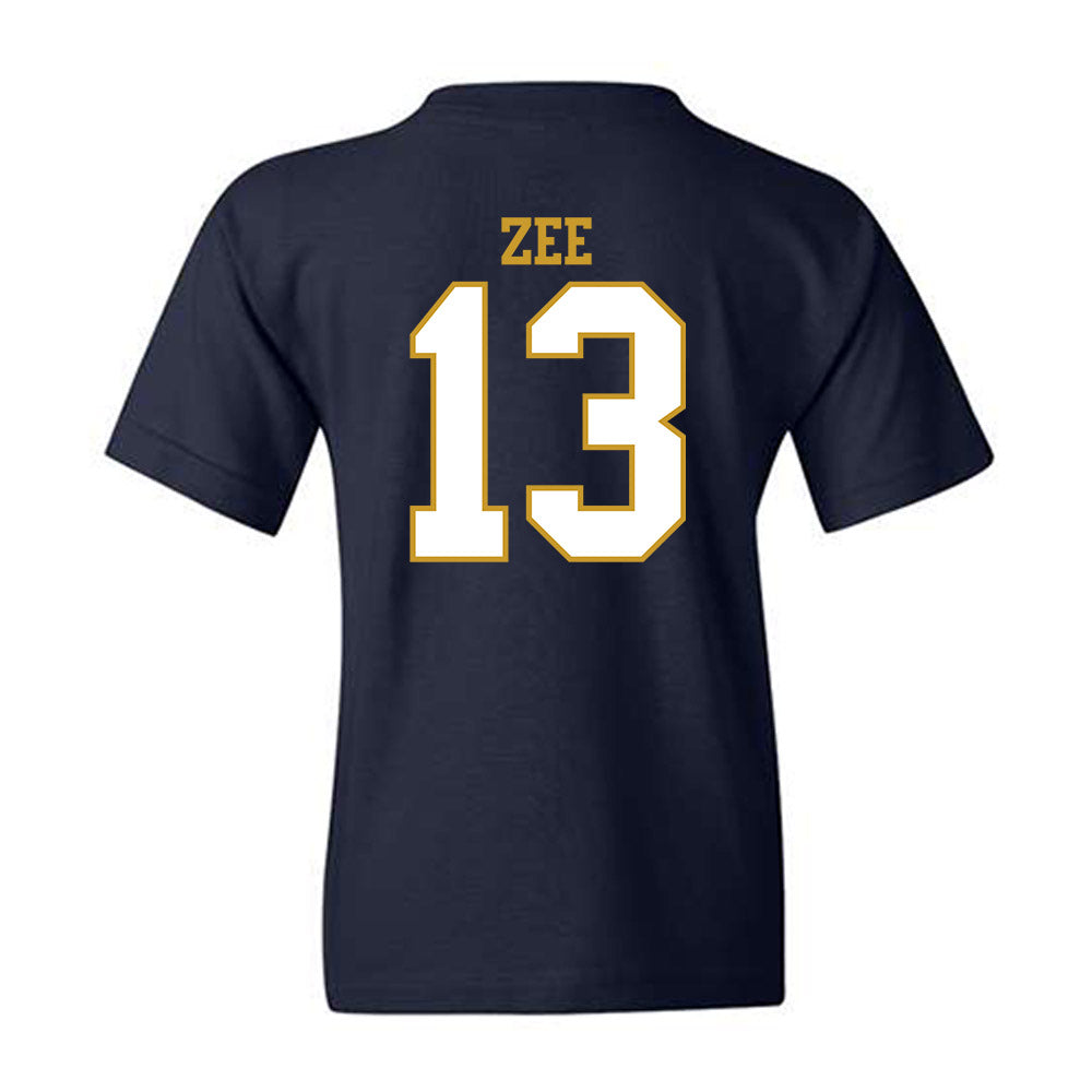 Notre Dame - NCAA Baseball : Jamie Zee - Generic Shersey Youth T-Shirt-1