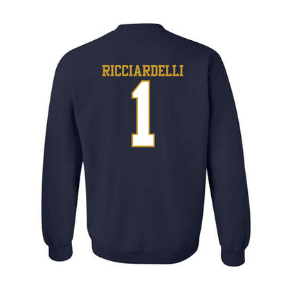 Notre Dame - NCAA Men's Lacrosse : Thomas Ricciardelli - Generic Shersey Crewneck Sweatshirt-1