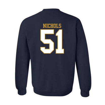 Notre Dame - NCAA Football : Ben Nichols - Generic Shersey Crewneck Sweatshirt-1