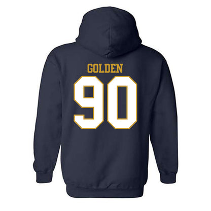 Notre Dame - NCAA Football : Elijah Golden - Generic Shersey Hooded Sweatshirt-1