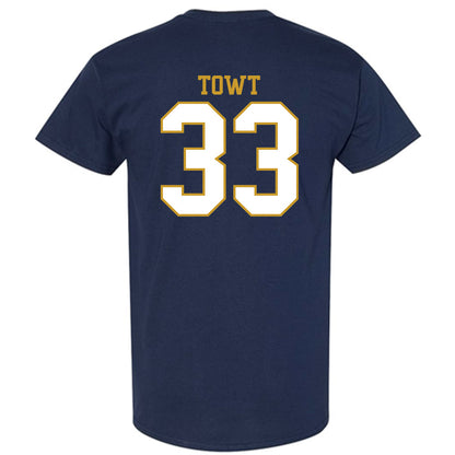 Notre Dame - NCAA Men's Basketball : Carson Towt - Generic Shersey T-Shirt-1