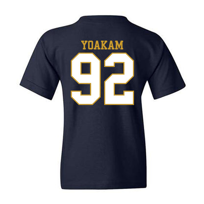 Notre Dame - NCAA Football : Zachary Yoakam - Generic Shersey Youth T-Shirt-1