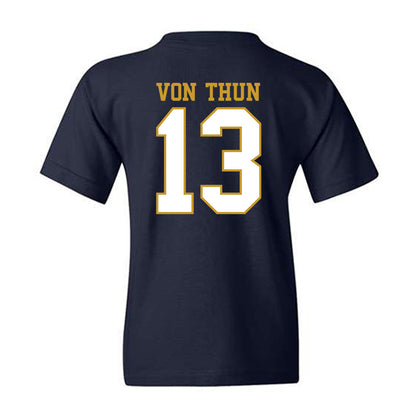Notre Dame - NCAA Men's Soccer : Martin von Thun - Generic Shersey Youth T-Shirt-1