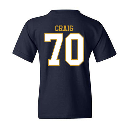 Notre Dame - NCAA Football : Ashton Craig - Generic Shersey Youth T-Shirt-1