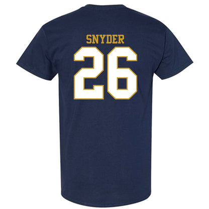 Notre Dame - NCAA Baseball : Garrett Snyder - Generic Shersey T-Shirt-1