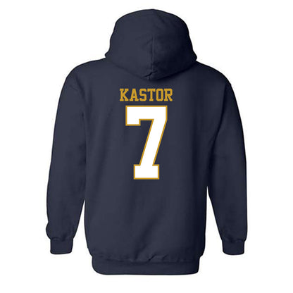 Notre Dame - NCAA Softball : Micaela Kastor - Generic Shersey Hooded Sweatshirt-1