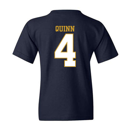 Notre Dame - NCAA Men's Ice Hockey : Michael Quinn - Generic Shersey Youth T-Shirt-1