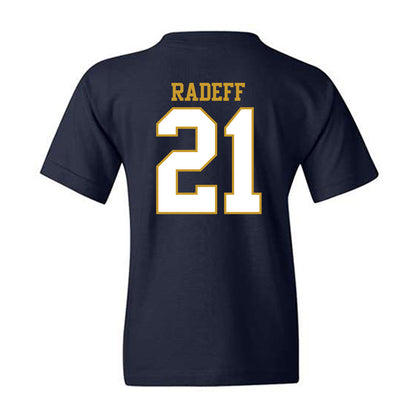 Notre Dame - NCAA Women's Volleyball : Mia Radeff - Generic Shersey Youth T-Shirt-1